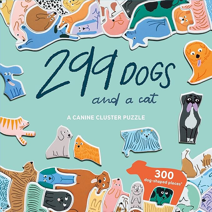 299 DOGS (AND A CAT): A CANINE CLUSTER PUZZLE 9781913947156 5409541