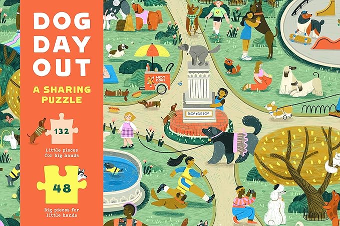 DOG DAY OUT! A SHARING PUZZLE FOR KIDS AND GROWNUPS 9781913947606 5409202