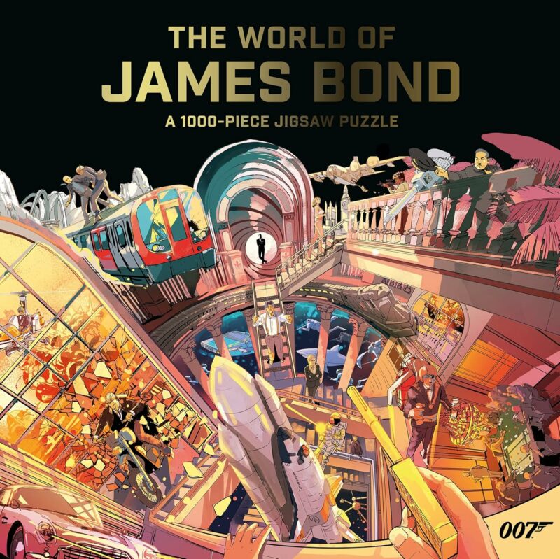 THE WORLD OF JAMES BOND – A 1000-PIECE JIGSAW PUZZLE 9781913947811 5408686