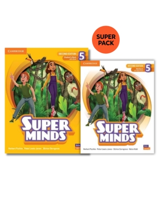 SUPER MINDS 5 SUPER PACK 1 (SB + WB + WORDLIST) 2ND ED 9782026260019 5615883