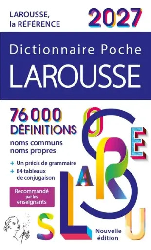 LAROUSSE DICTIONNAIRE POCHE 2027 9782036068858 5618250
