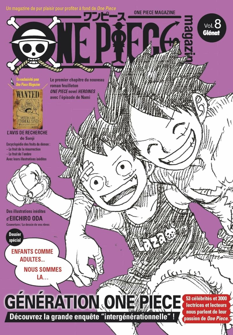 ONE PIECE MAGAZINE – TOME 08 – FRENCH EDITION 9782344043318 5790401