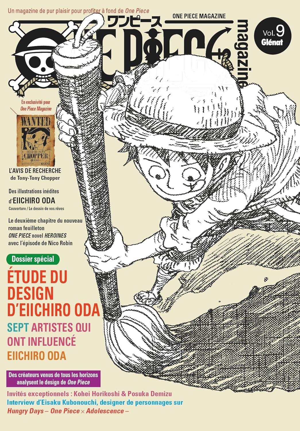 ONE PIECE MAGAZINE - TOME 09 - FRENCH EDITION 9782344049037