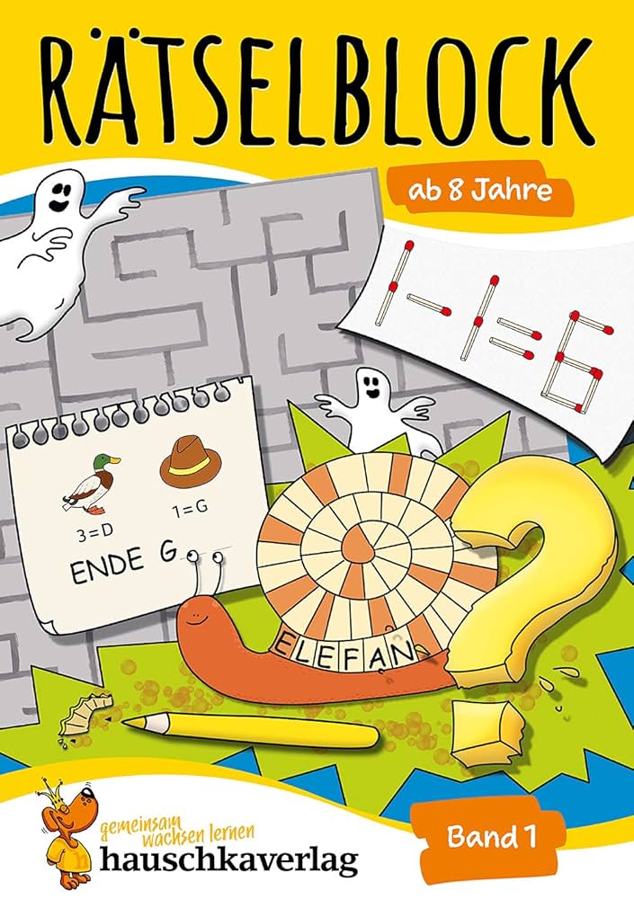 RATSELBLOCK AB 8 JAHRE – BAND 1 5797970