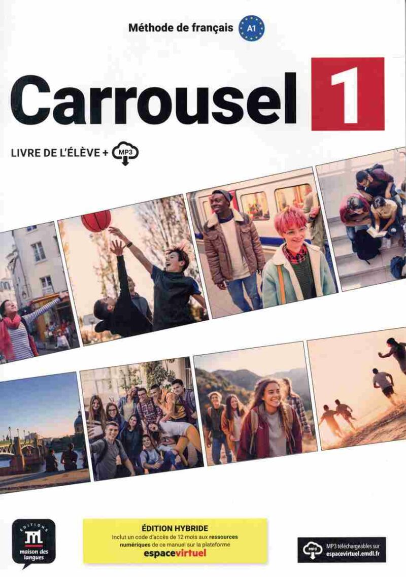 CARROUSEL 1 A1 METHODE EDITION HYBRIDE 9788411571579 4937042