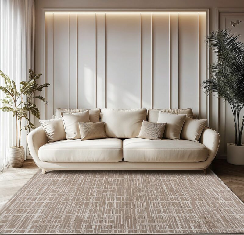 Beauty Home Χαλί Serena Art 9836 160×230 Μπεζ 4678394