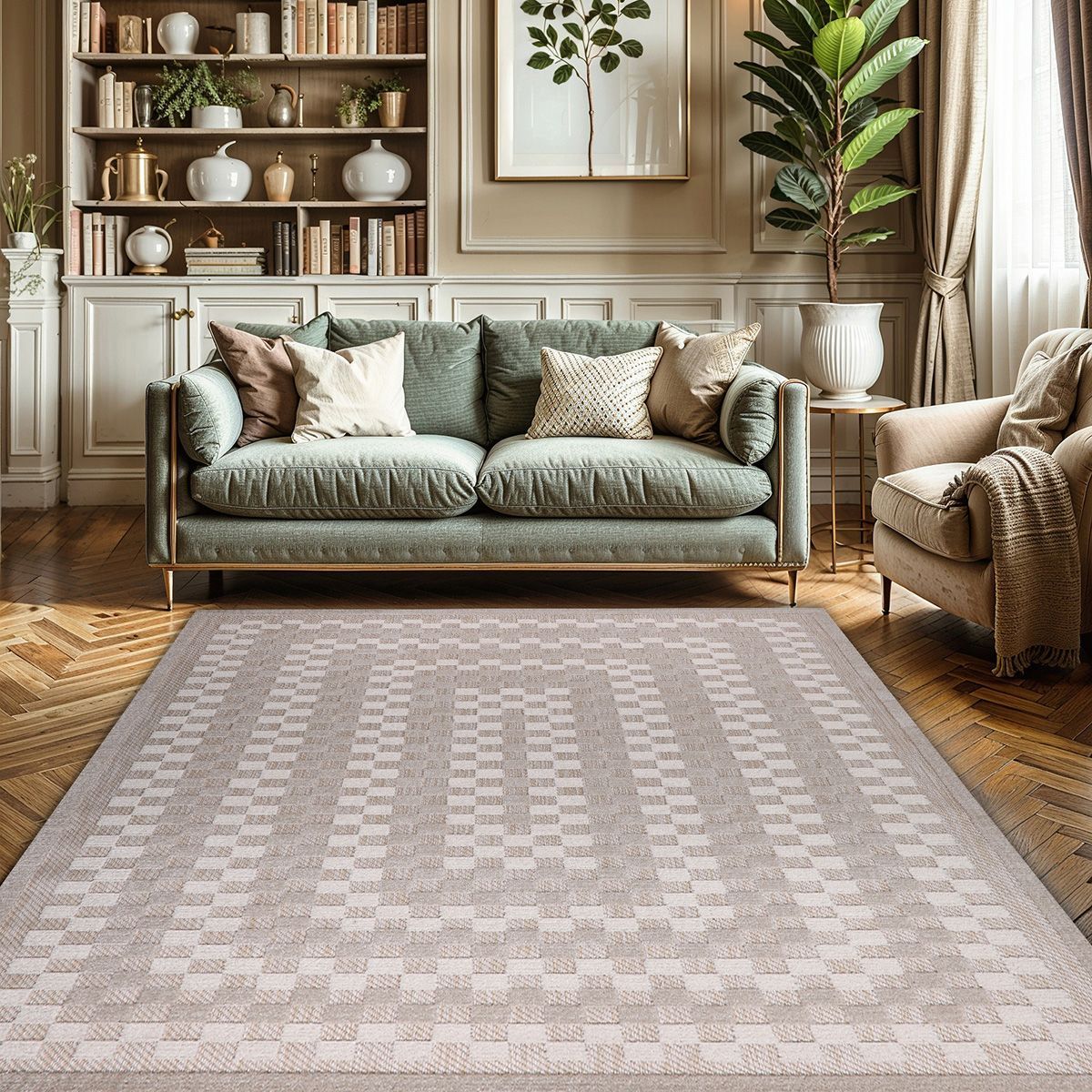 Beauty Home Σετ Κρεβατοκάμαρας 3τμχ Sahara Art 9967 (67x140+67x140+67x220) Μπεζ