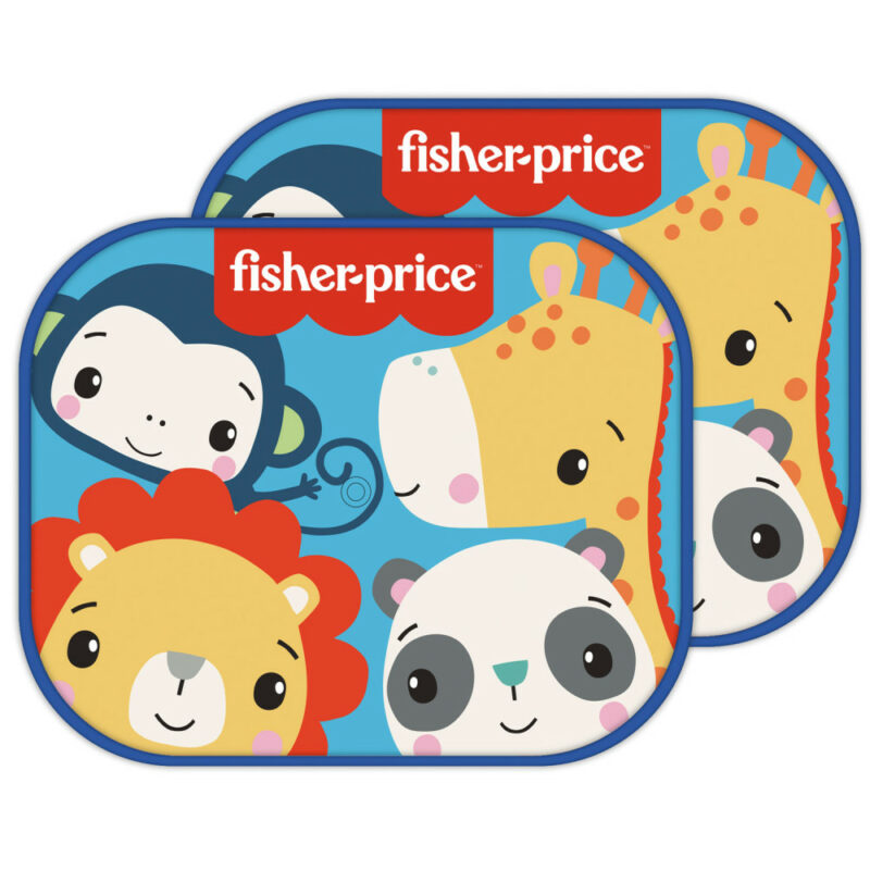Fisher-Price Animals Σετ 2 Ηλιοπροστασιών Παραθύρου 5884182