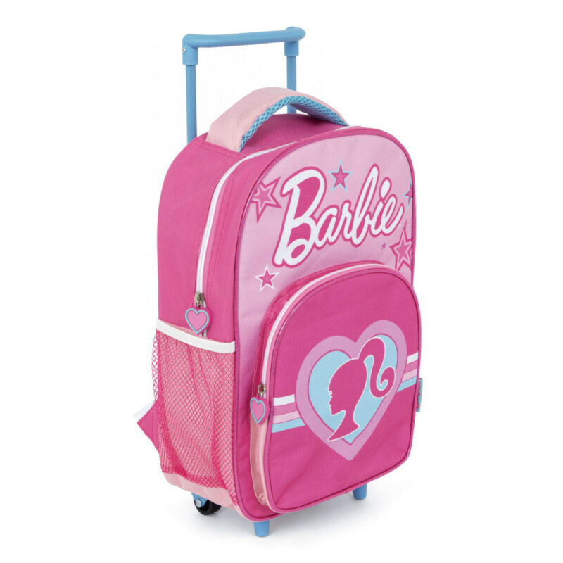 Barbie Star Παιδικό Σακίδιο Πλάτης Τρόλεϊ Νηπιαγωγείου με 2 Θήκες 24×36×12 cm 5873337