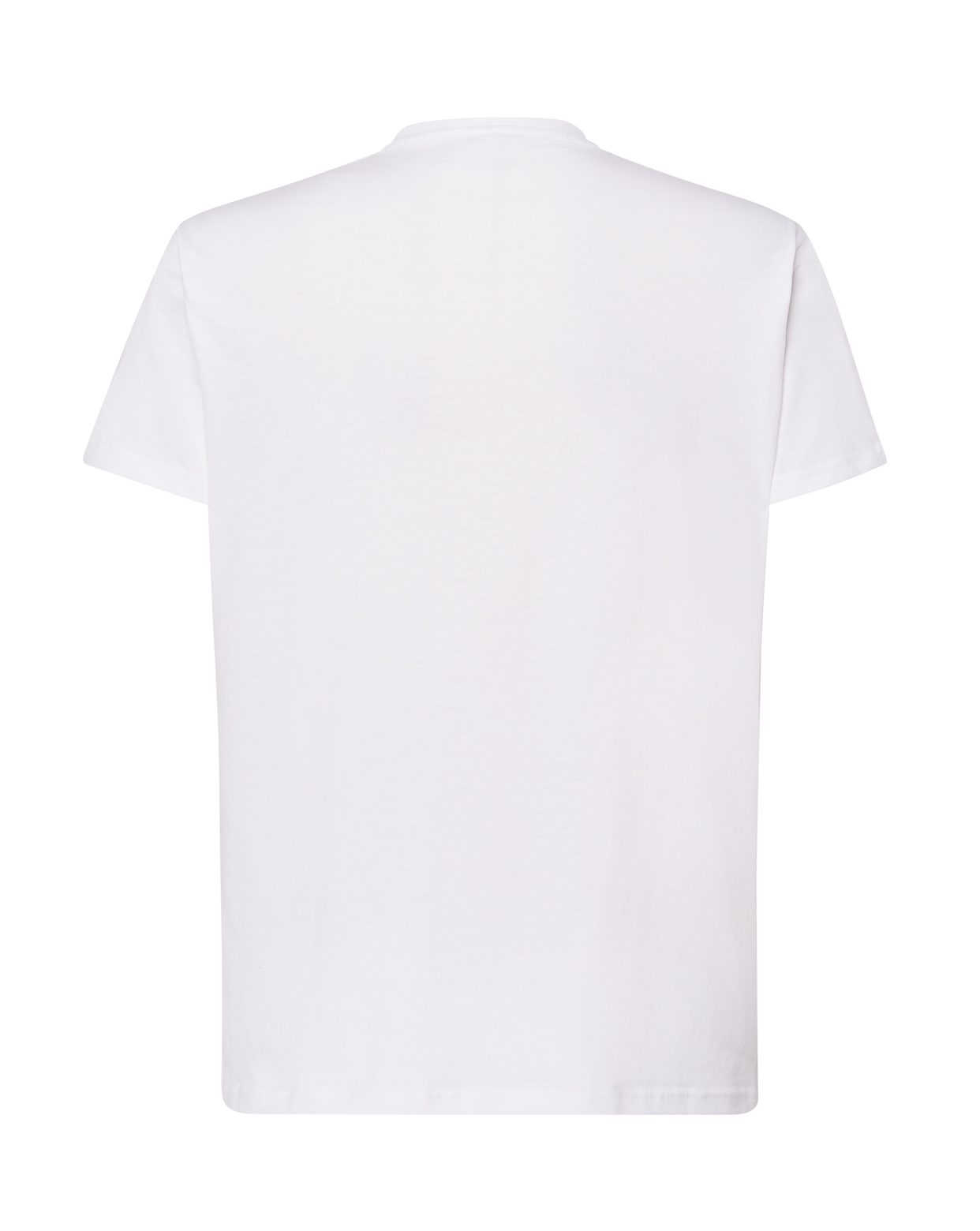 JHK TSRA-150 Ανδρικό Κοντομάνικο T-shirt Λευκό - Image 3