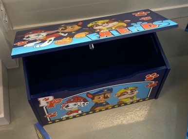 Paw Patrol Ξύλινο Παιχνίδι Αποθήκευσης 55.5×29.5×30 cm 5883902