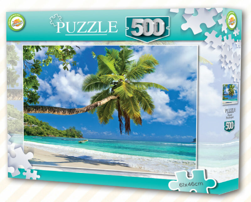 Ocean Seychelles Beach Παιδικό Puzzle 500 Τεμαχίων 5895794