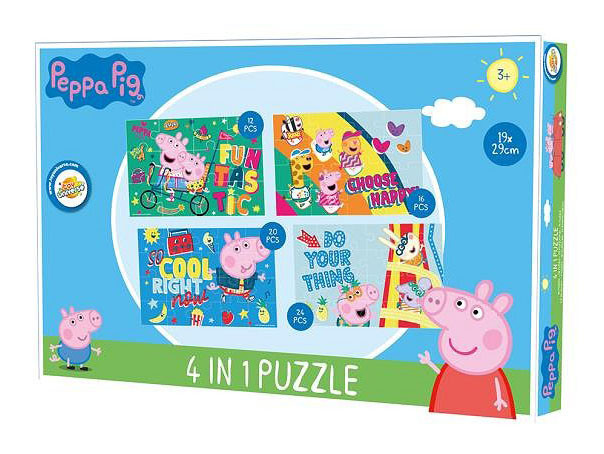 Peppa Pig Fun Puzzle 4 σε 1 5883650