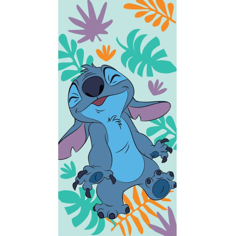 Disney Lilo & Stitch Fun Colores Πετσέτα Μπάνιου & Θαλάσσης 100% Βαμβάκι 70×140 cm 5898191