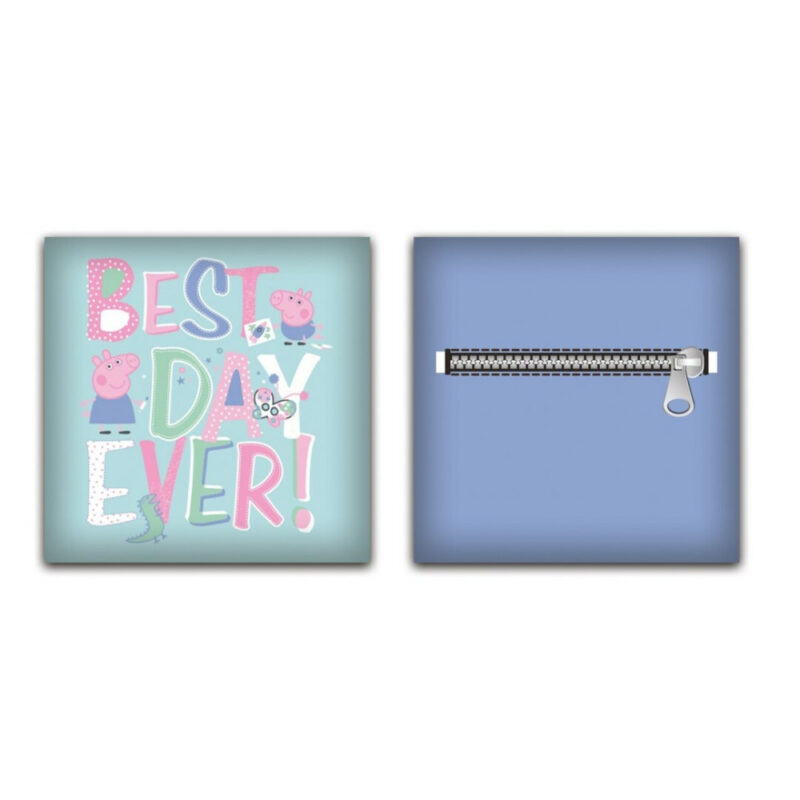 Peppa Pig Best Day with removable cover Διακοσμητικό μαξιλάρι 35×35 cm 5872865