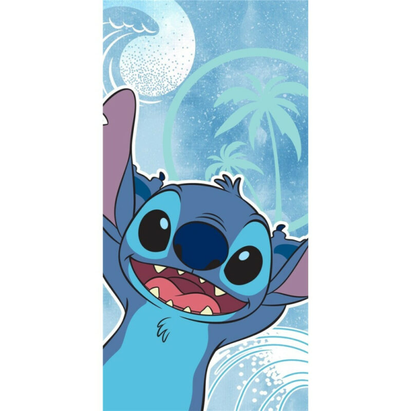 Disney Lilo & Stitch Wave Πετσέτα Μπάνιου & Θαλάσσης 100% Βαμβάκι 70×140 cm 5898224