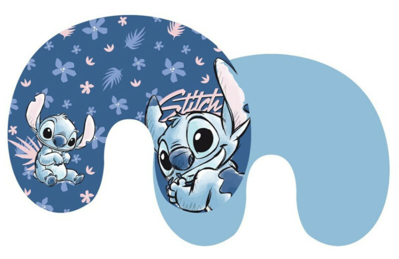 Disney Lilo and Stitch Παιδικό μαξιλάρι ταξιδίου αυχένα 35×30 cm 5885918