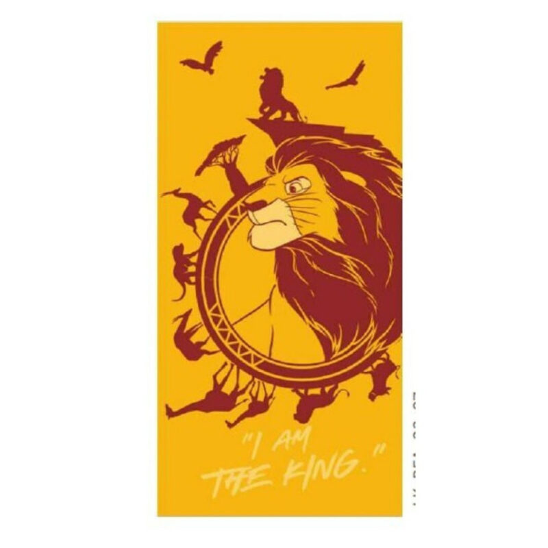 Disney The Lion King Power Πετσέτα Μπάνιου & Θαλάσσης (Fast Dry) 100% microfiber 70×140 cm 5881351