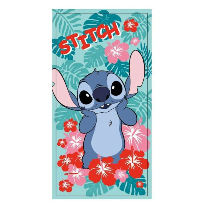 Disney Lilo & Stitch in Bloom Πετσέτα Μπάνιου & Θαλάσσης (Fast Dry) 100% microfiber 70×140 cm 5898189