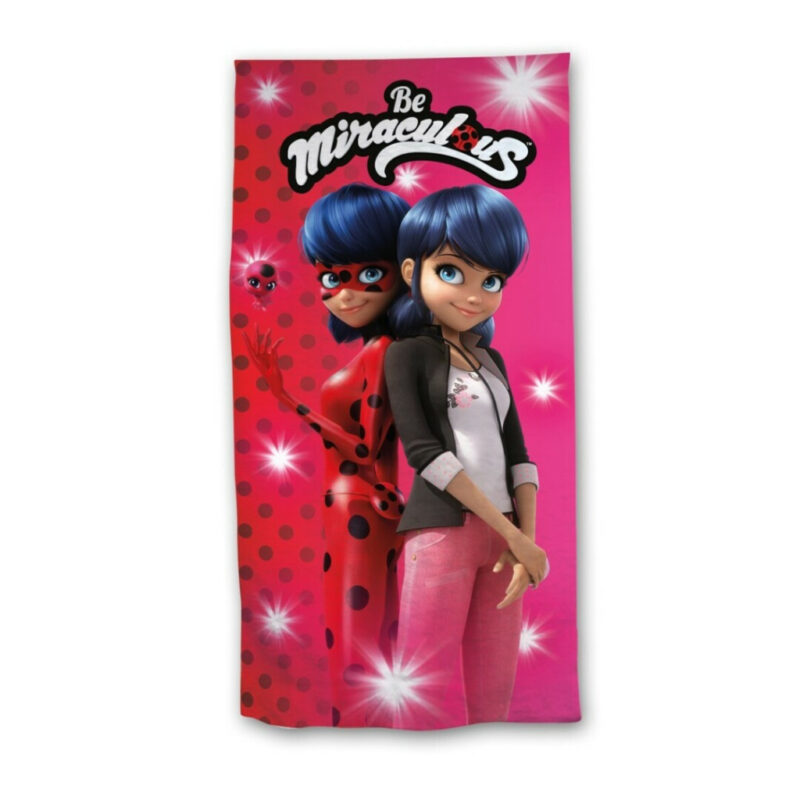 Miraculous Ladybug Secret Identity Πετσέτα Μπάνιου & Θαλάσσης (Fast Dry) 100% microfiber 70×140 cm 5881731