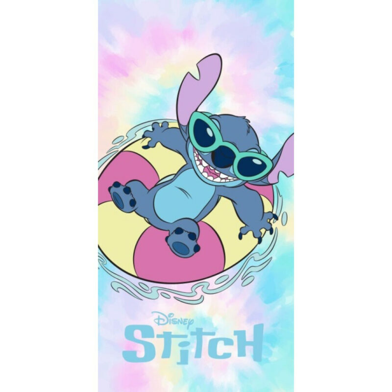 Disney Lilo & Stitch Rainbow Waves Πετσέτα Μπάνιου & Θαλάσσης (Fast Dry) 100% microfiber 70×140 cm 5892570