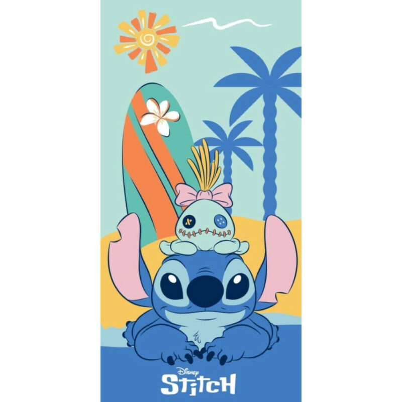 Disney Lilo & Stitch Island Day Πετσέτα Μπάνιου & Θαλάσσης (Fast Dry) 100% microfiber 70×140 cm 5892566