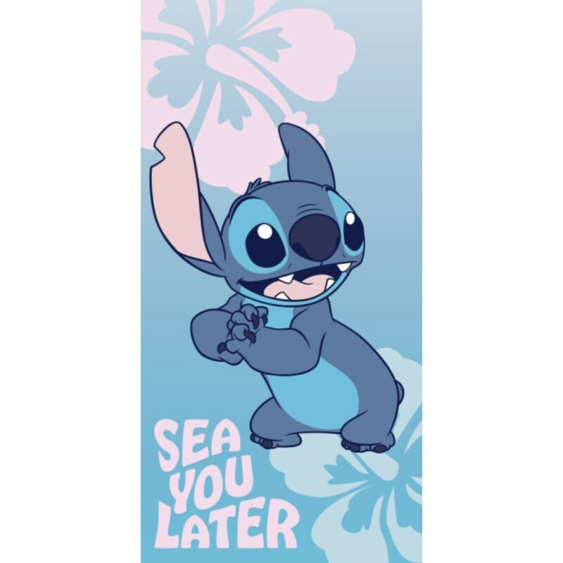Disney Lilo & Stitch Sea You Later Πετσέτα Μπάνιου & Θαλάσσης (Fast Dry) 100% microfiber 70×140 cm 5892574