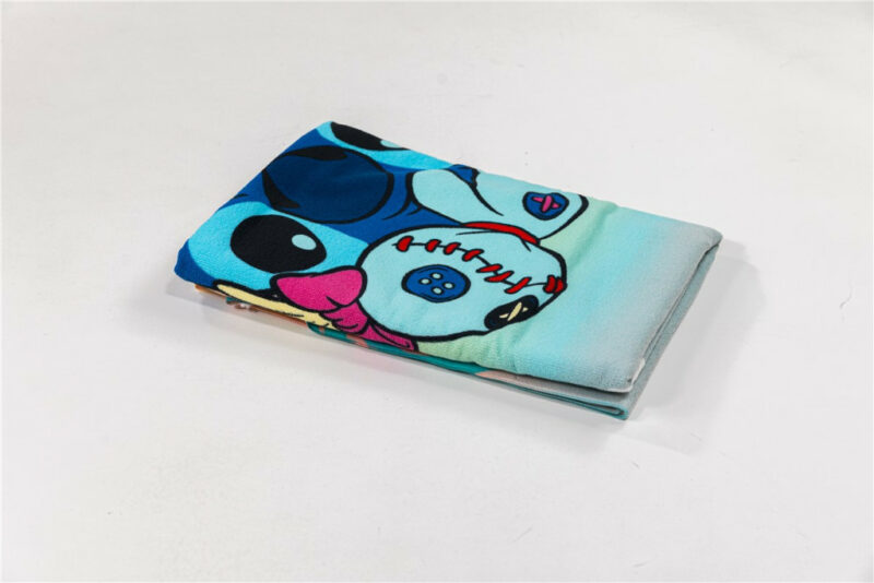 Disney Lilo & Stitch Flower Island Πετσέτα Μπάνιου & Θαλάσσης (Fast Dry) 100% microfiber 70×140 cm 5892563