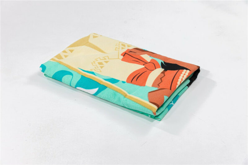 Disney Vaiana Raised Sea Πετσέτα Μπάνιου & Θαλάσσης (Fast Dry) 100% microfiber 70×140 cm 5892583