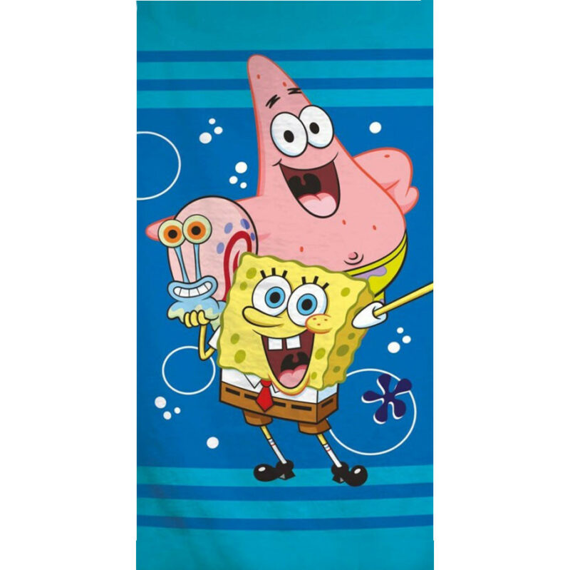 SpongeBob Under the Sea Πετσέτα Μπάνιου & Θαλάσσης (Fast Dry) 100% microfiber 70×140 cm 5892604