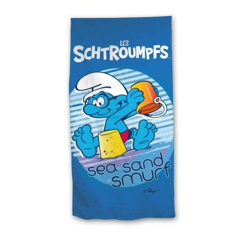 Smurfs Sea Sand Πετσέτα Μπάνιου & Θαλάσσης (Fast Dry) 100% microfiber 70×140 cm 5898263