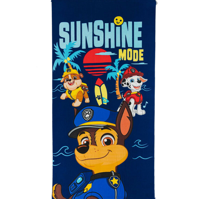 Paw Patrol Sunshine Mode Πετσέτα Μπάνιου & Θαλάσσης (Fast Dry) 100% microfiber 70×140 cm 5892594