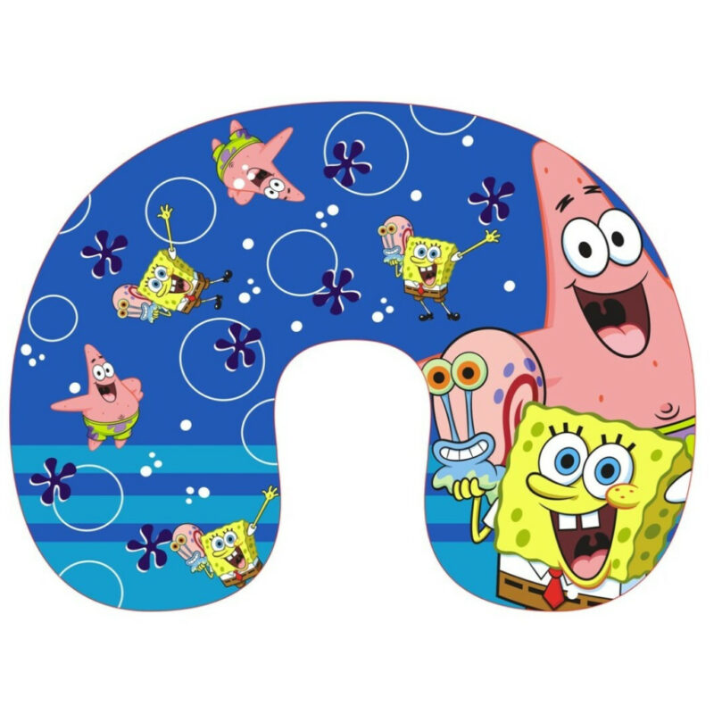 SpongeBob Παιδικό Μαξιλάρι Ταξιδίου Αυχένα 35×30 cm 5894267