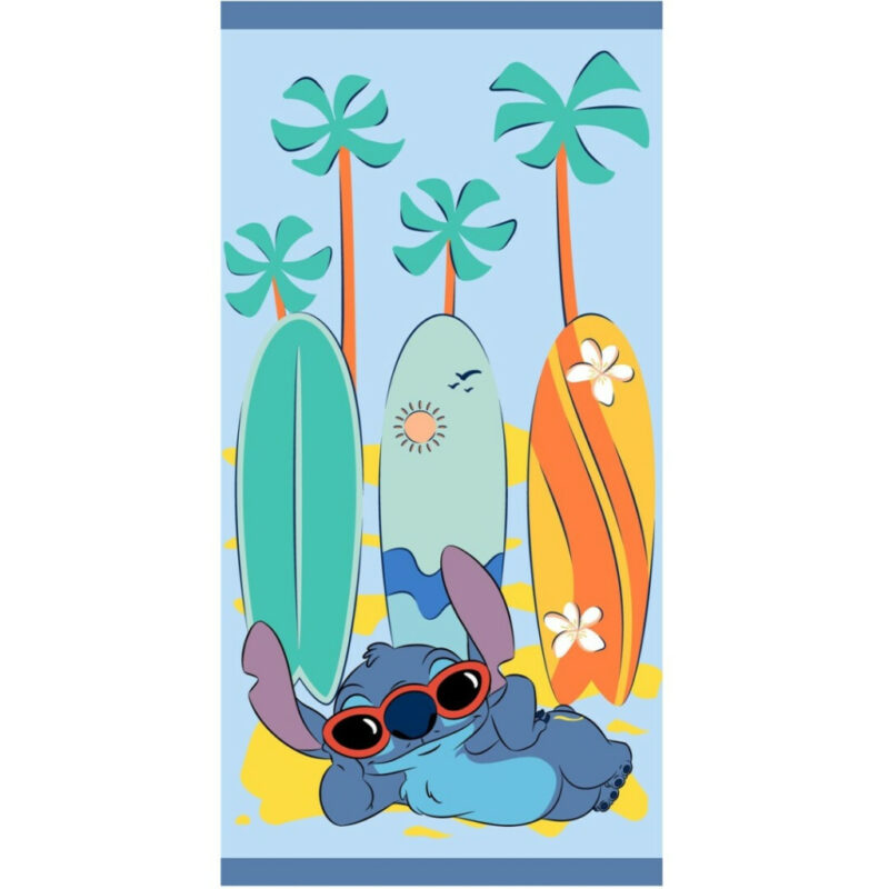 Disney Lilo & Stitch Surf Paradise Πετσέτα Μπάνιου & Θαλάσσης (Fast Dry) 100% microfiber 70×140 cm 5894281