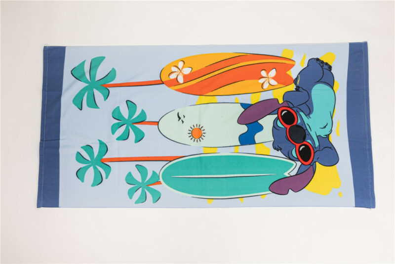 Disney Lilo & Stitch Surf Paradise Πετσέτα Μπάνιου & Θαλάσσης (Fast Dry) 100% microfiber 70×140 cm 5894282