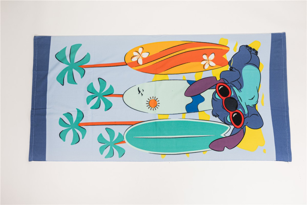 Disney Lilo & Stitch Surf Paradise Πετσέτα Μπάνιου & Θαλάσσης (Fast Dry) 100% microfiber 70×140 cm