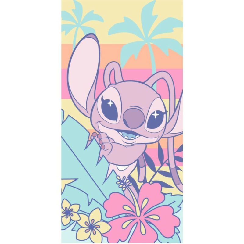 Disney Lilo & Stitch Floral Escape Πετσέτα Μπάνιου & Θαλάσσης (Fast Dry) 100% microfiber 70×140 cm 5894273