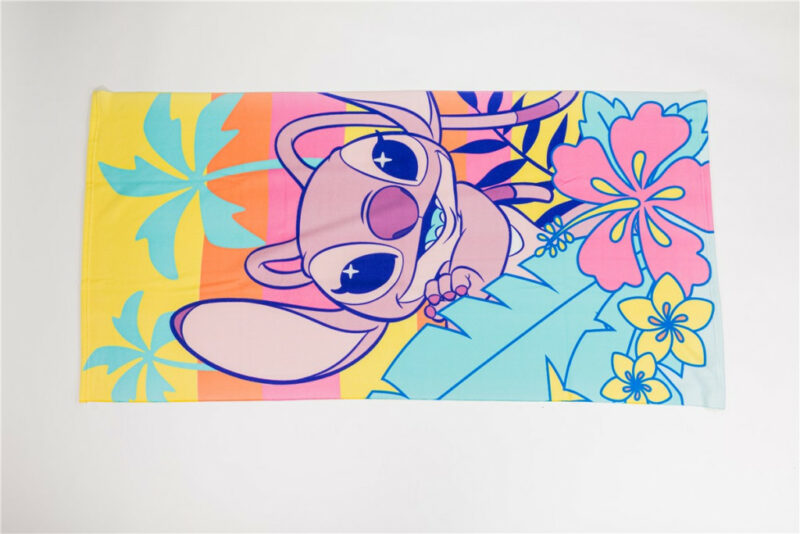 Disney Lilo & Stitch Floral Escape Πετσέτα Μπάνιου & Θαλάσσης (Fast Dry) 100% microfiber 70×140 cm 5894274