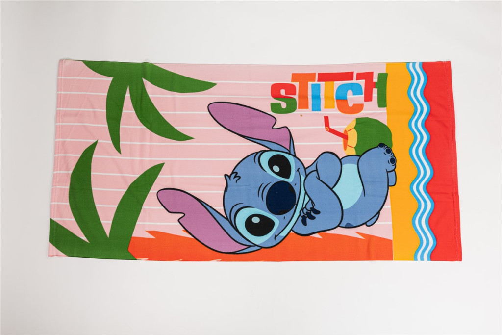 Disney Lilo & Stitch Summer Relax Πετσέτα Μπάνιου & Θαλάσσης (Fast Dry) 100% microfiber 70×140 cm