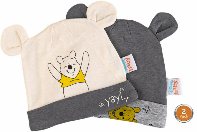 Disney Winnie the Pooh Βρεφικός σκούφος σετ 2 τεμαχίων 5879593