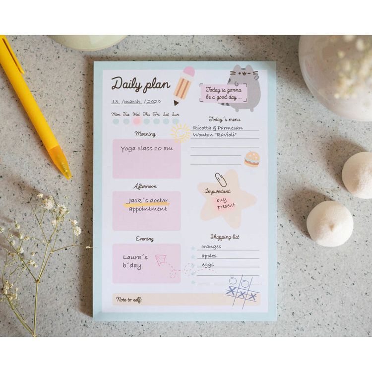 Καθημερινό Πλάνο To Do List A5 54 Φύλλα PUSHEEN Foodie Collection - Image 3