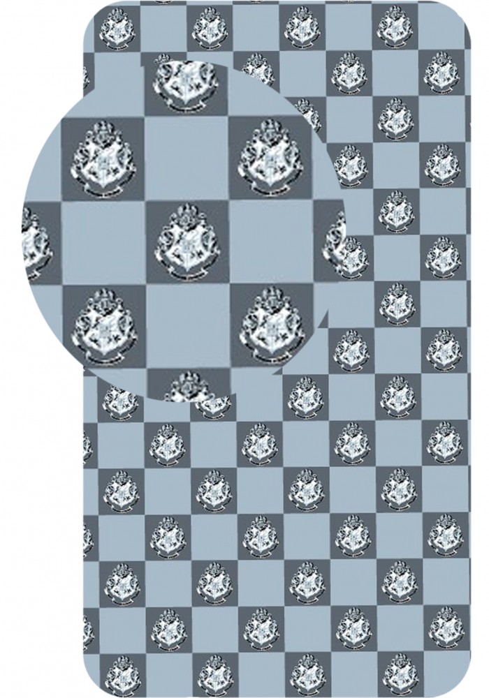 Harry Potter Plaid παιδικό σεντόνι μονό με λάστιχο 90×200 cm 5879564