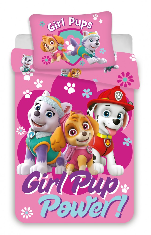 Paw Patrol Girl Power children’s bedding set 100×135 cm 6041577