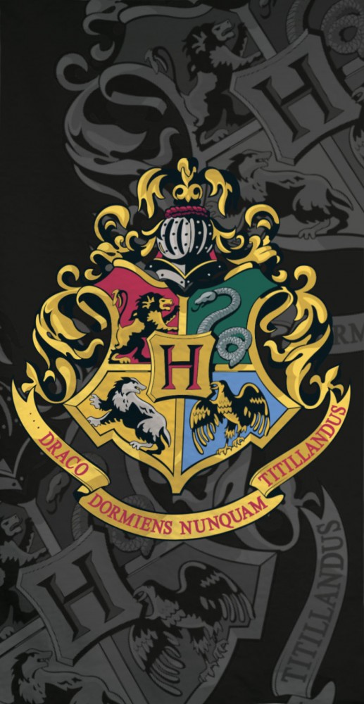 Harry Potter Πετσέτα Μπάνιου & Θαλάσσης 100% Βαμβάκι 70×140 cm 5926395