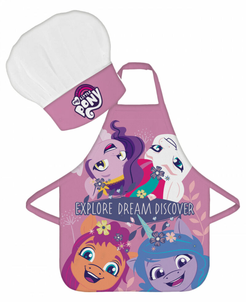My Little Pony Explore Παιδικό Σετ Ποδιάς Μαγειρικής 2 Τεμαχίων Μεγέθη 3 έως 8 ετών 5897791