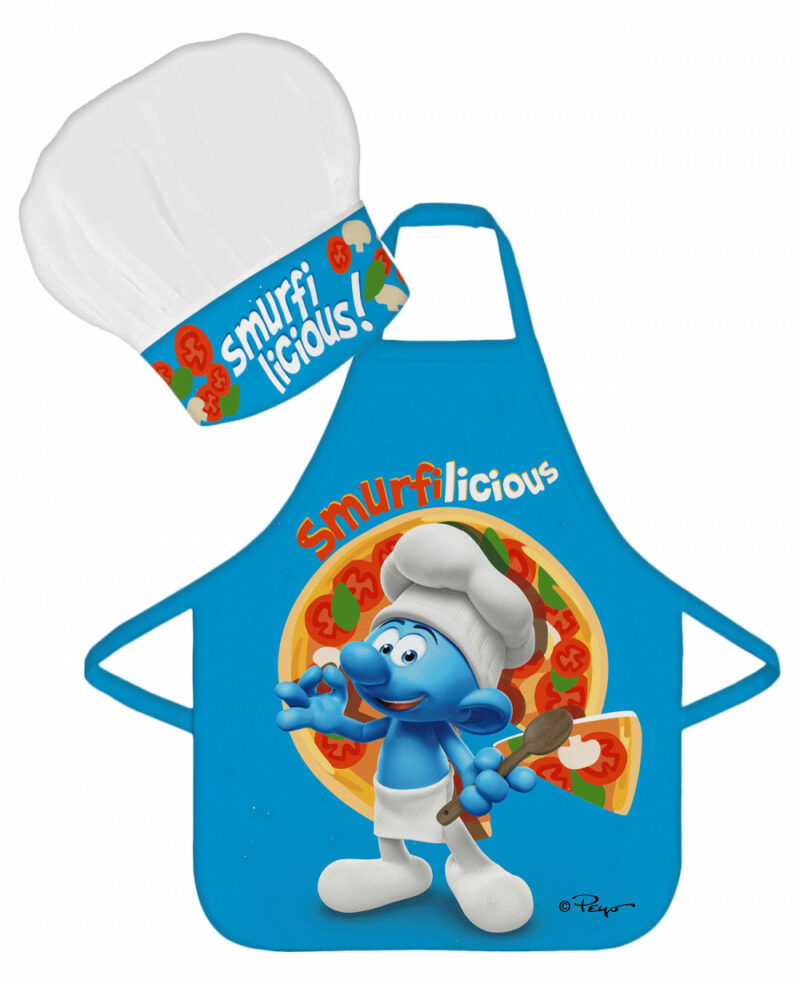 Smurfs Smurfilicious Παιδικό Σετ Ποδιάς Μαγειρικής 2 Τεμαχίων 5926608