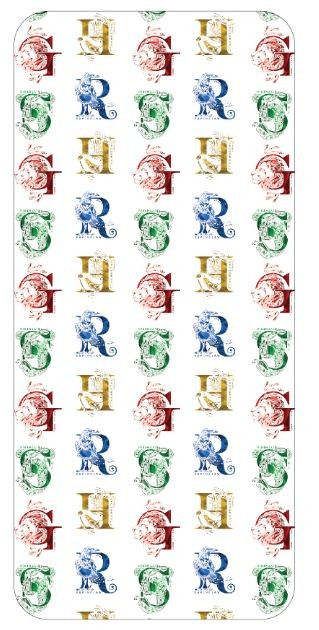 Harry Potter Initials παιδικό σεντόνι μονό με λάστιχο 90×200 cm 5899818