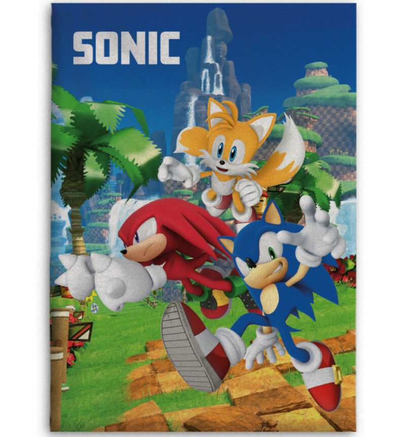 Sonic the Hedgehog Speedy Dreams Κουβέρτα Fleece 100×140 cm 5897489