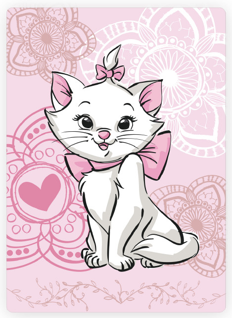 Disney Marie Aristocat Κουβέρτα Fleece 100×140 cm 5885964