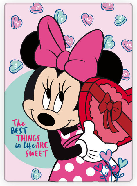 Disney Minnie Sweets Κουβέρτα Fleece 100×140 cm 5897417